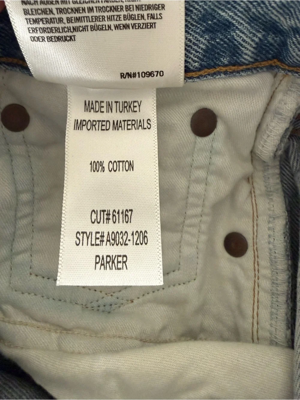 Agolde Light Blue Distressed Denim Shorts